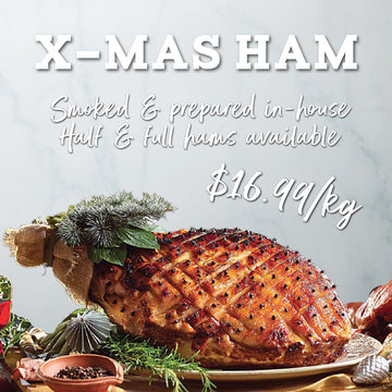 Christmas Ham - $16.99/kg